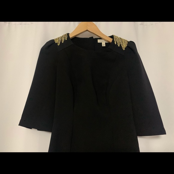 Silence + Noise Embellished Little Black Dress - Picture 3 of 7